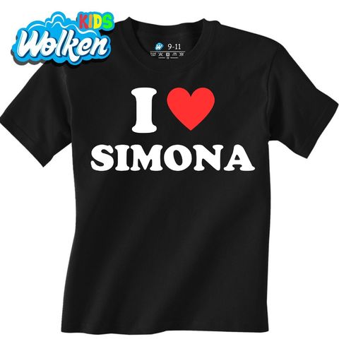 Obrázek produktu Dětské tričko Miluji Simonu I Love Simona