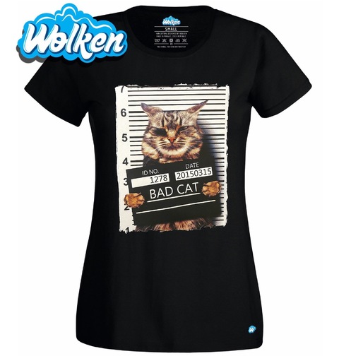Obrázek produktu Dámské tričko Bad cat