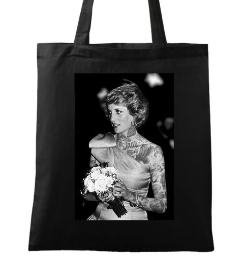 Obrázek produktu Bavlněná taška Potetovaná princezna Diana