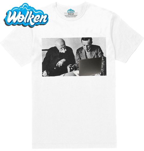 Obrázek produktu Pánské tričko Pátečníci Karel Čapek a prezident T.G. Masaryk