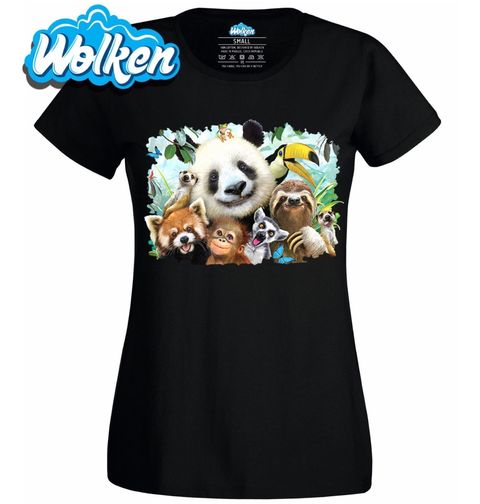 Obrázek produktu Dámské tričko Selfie Zvířátek ze Zoo