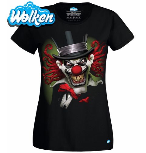 Obrázek produktu Dámské tričko Crazy Clown Šílený Klaun Joker
