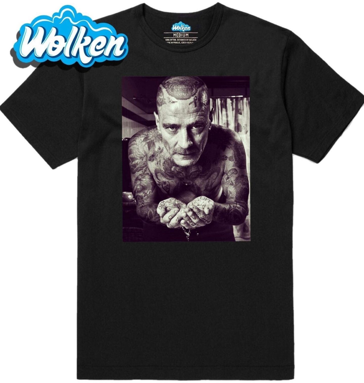 Pánské tričko Potetovaný Walter White Heisenberg (Skladem S-5XL).jpg