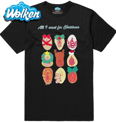 Obrázek produktu Pánské tričko Jediné co chci k Vánocům...