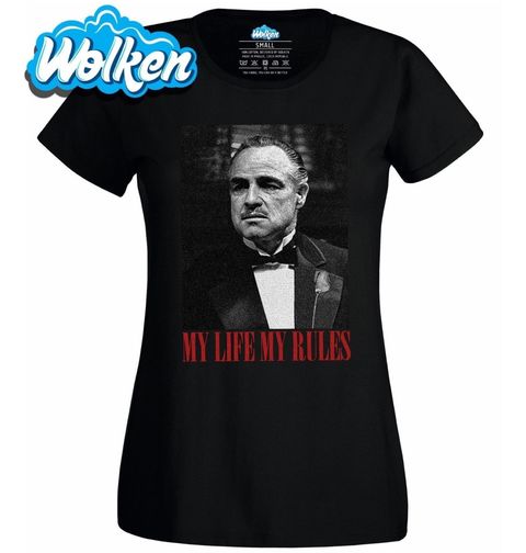 Obrázek produktu Dámské tričko Marlon Brando - Můj život, moje pravidla