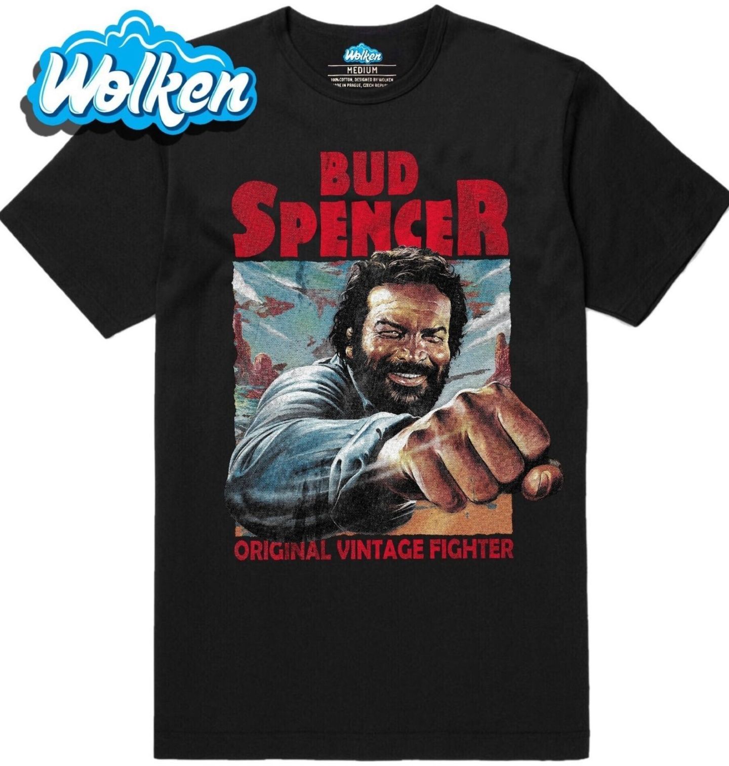 Pánské tričko Bud Spencer Legendární Bojovník (Skladem S-5XL).jpg