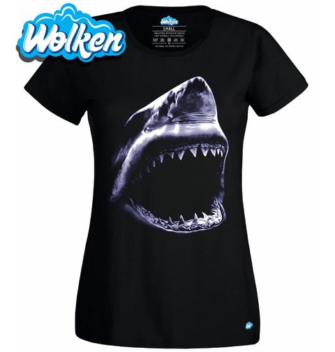 Obrázek produktu Dámské tričko Útok žraloka bílého