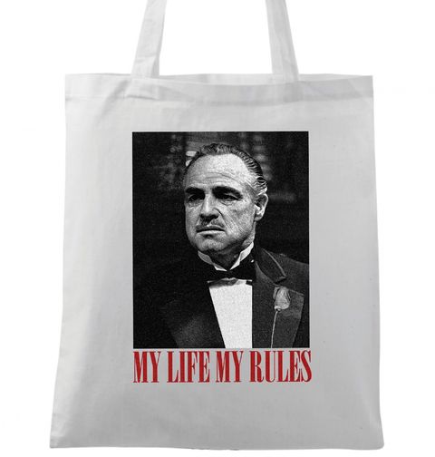 Obrázek produktu Bavlněná taška Marlon Brando - Můj život, moje pravidla