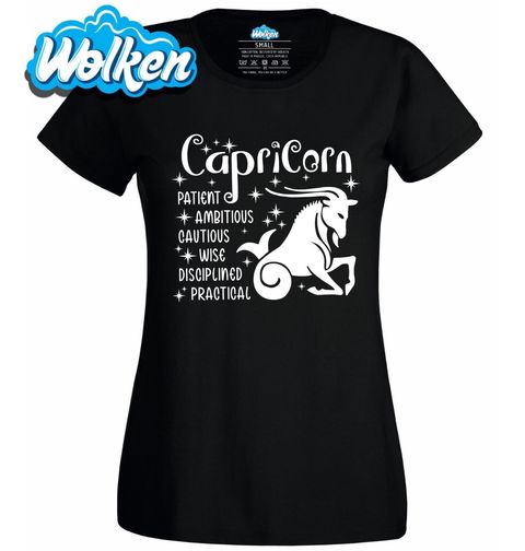 Obrázek produktu Dámské tričko Horoskop Kozoroh Capricorn