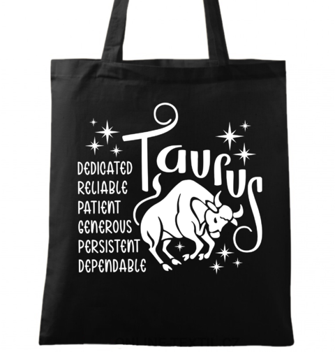 Obrázek produktu Bavlněná taška Horoskop Býk Taurus