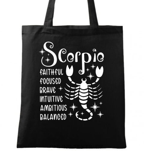 Obrázek produktu Bavlněná taška Horoskop Štír Scorpio