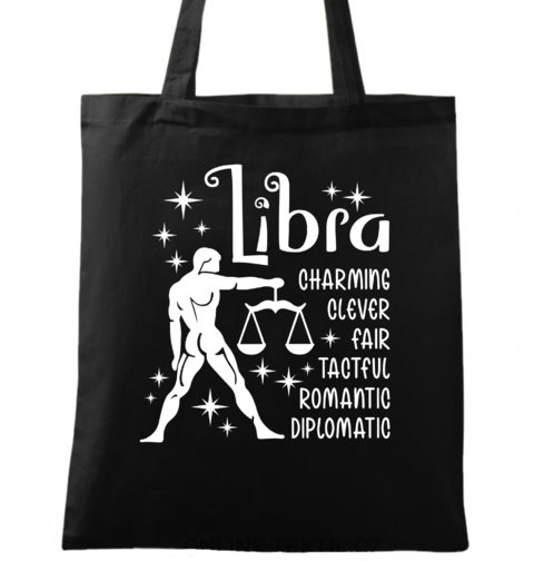 Obrázek produktu Bavlněná taška Horoskop Váhy Libra 