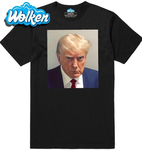 Obrázek produktu Pánské tričko Prezident Donald Trump ve vazbě Mugshot