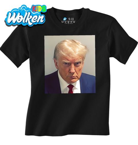 Obrázek produktu Dětské tričko Prezident Donald Trump ve vazbě Mugshot