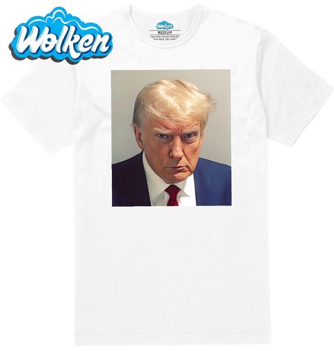 Obrázek produktu Pánské tričko Prezident Donald Trump ve vazbě Mugshot