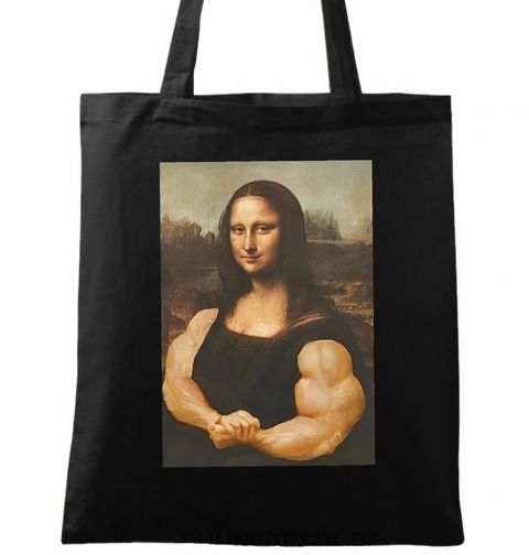 Obrázek produktu Bavlněná taška Namakaná Mona Lisa