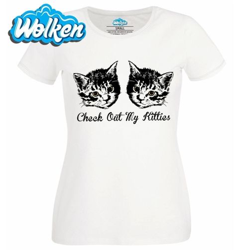 Obrázek produktu Dámské tričko Koukni Na Mé Kočičky! 