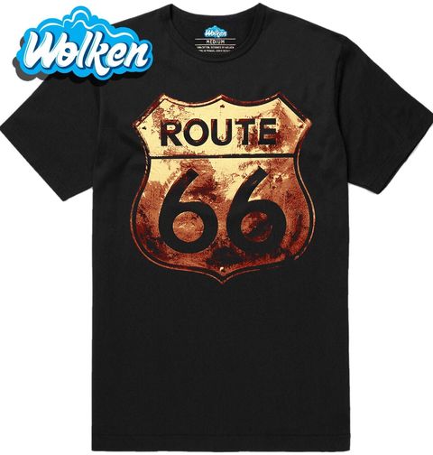 Obrázek produktu Pánské tričko Zrezivělá Značka Route 66