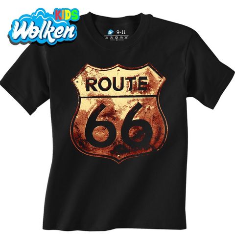 Obrázek produktu Dětské tričko Zrezivělá Značka Route 66