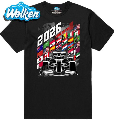 Obrázek produktu Pánské tričko Závodní Okruhy Formule 1 2026 Circuits
