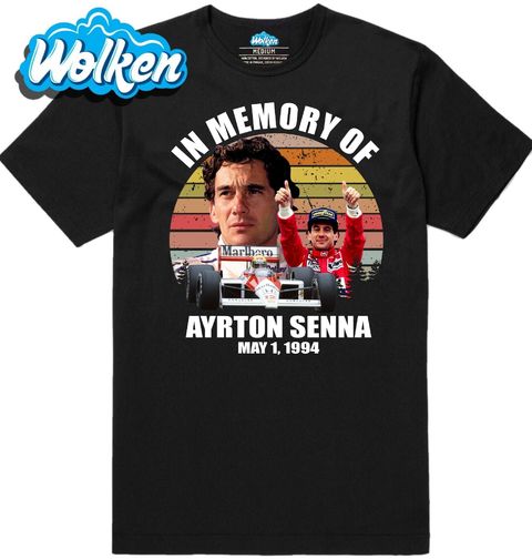 Obrázek produktu Pánské tričko Na Památku Ayrtona Senny