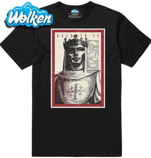Obrázek produktu Pánské tričko King Baldwin IV. Malomocný král