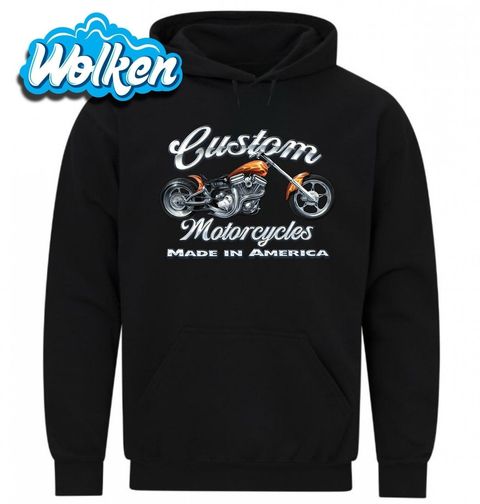 Obrázek produktu Pánská mikina Custom Motorcycles Motorky na Zakázku