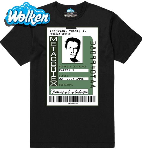 Obrázek produktu Pánské tričko Průkaz Thomase A. Andersona Matrix