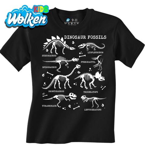 Obrázek produktu Dětské tričko Fosilie Pravěkých Dinosaurů