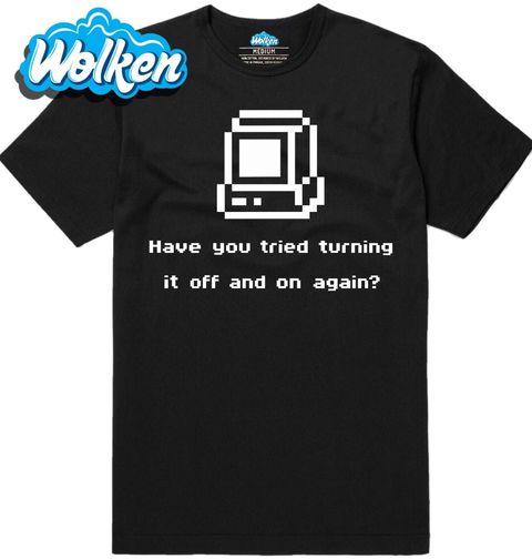 Obrázek produktu Pánské tričko Zkusil Jsi To Vypnout a Zapnout?