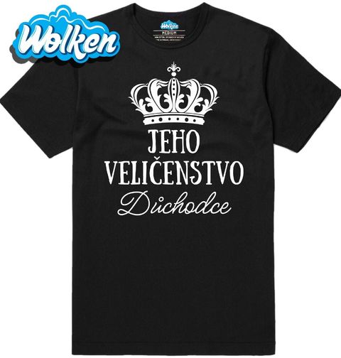 Obrázek produktu Pánské tričko Jeho Veličenstvo Důchodce