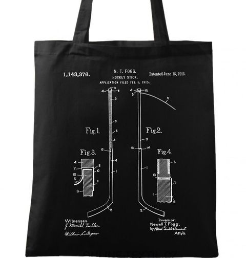 Obrázek produktu Bavlněná taška Hokejka Patent N. T. Fogga
