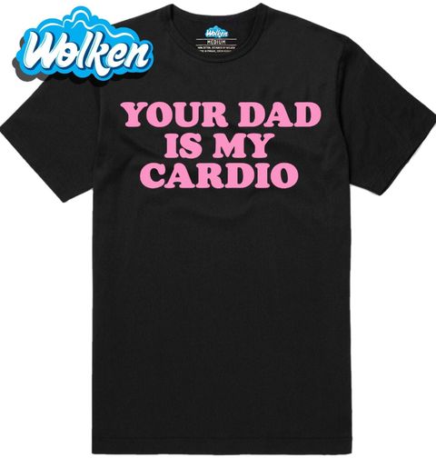 Obrázek produktu Pánské tričko Tvůj Táta je Moje Kardio Your dad is my cardio