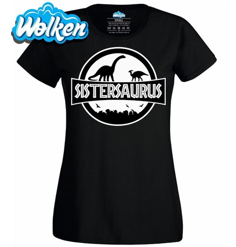 Obrázek produktu Dámské tričko Sestry Dinosauři Sistersaurus
