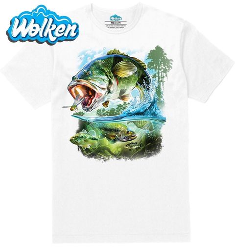 Obrázek produktu Pánské tričko Kapr v hlubinách jezera
