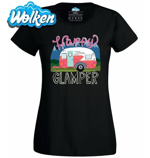 Obrázek produktu Dámské tričko Veselý karavan
