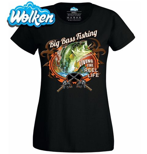 Obrázek produktu Dámské tričko Rybaření na velké okouny