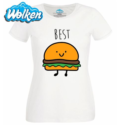 Obrázek produktu Dámské tričko 1/2 Best Friends - Best Burger