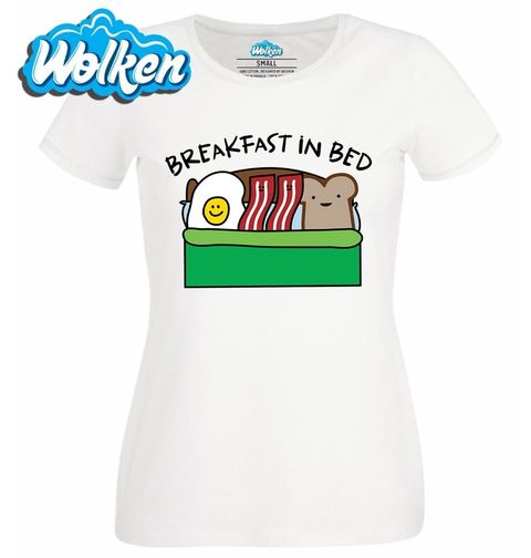 Obrázek produktu Dámské tričko Snídaně do postele