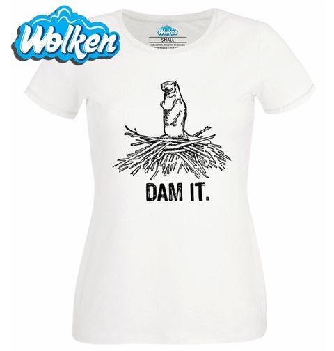 Obrázek produktu Dámské tričko Sakra Bobře Damn It