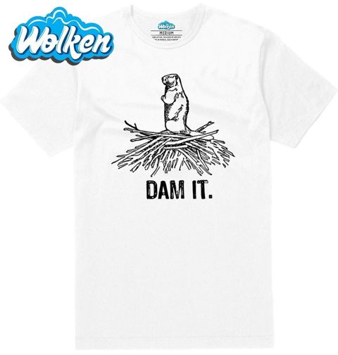 Obrázek produktu Pánské tričko Sakra Bobře Damn It