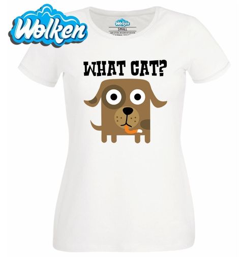 Obrázek produktu Dámské tričko Jaká kočka? Netrpělivý pes