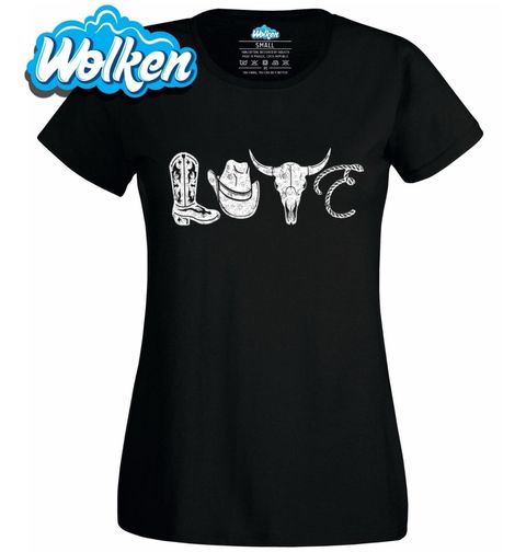Obrázek produktu Dámské tričko Love Western