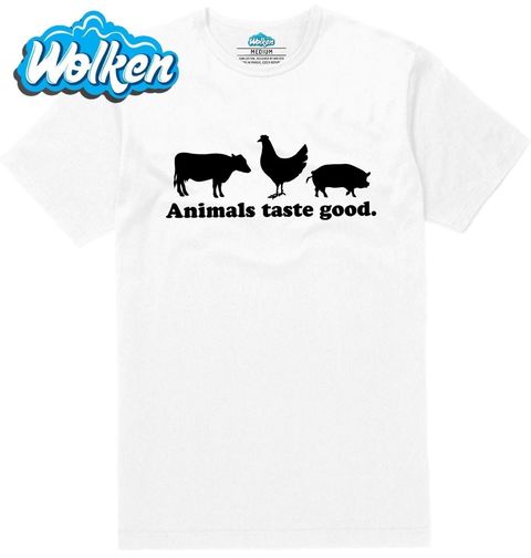 Obrázek produktu Pánské tričko Zvířata chutnají dobře