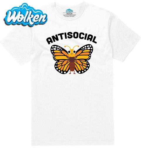 Obrázek produktu Pánské tričko Antisociální motýl