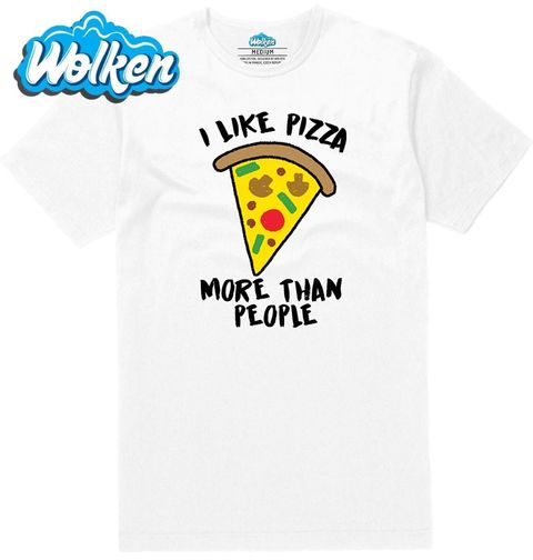 Obrázek produktu Pánské tričko Pizza je lepší než lidé