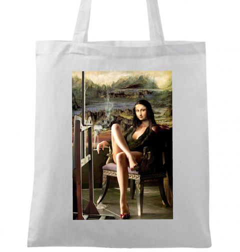 Obrázek produktu Bavlněná taška Mona Lisa v zákulisí