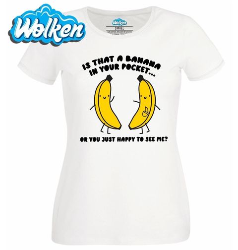 Obrázek produktu Dámské tričko Banán v kapse