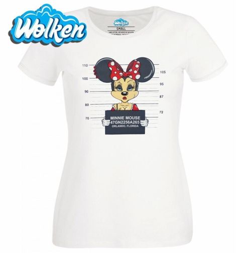 Obrázek produktu Dámské tričko Gangsta Minnie Mouse Busted