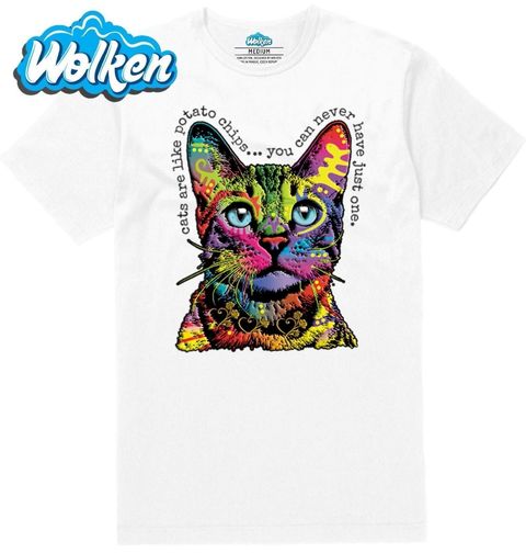 Obrázek produktu Pánské tričko Neonová kočka